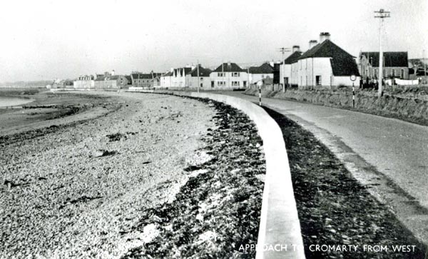 Postcard taken from the Western Approach to town