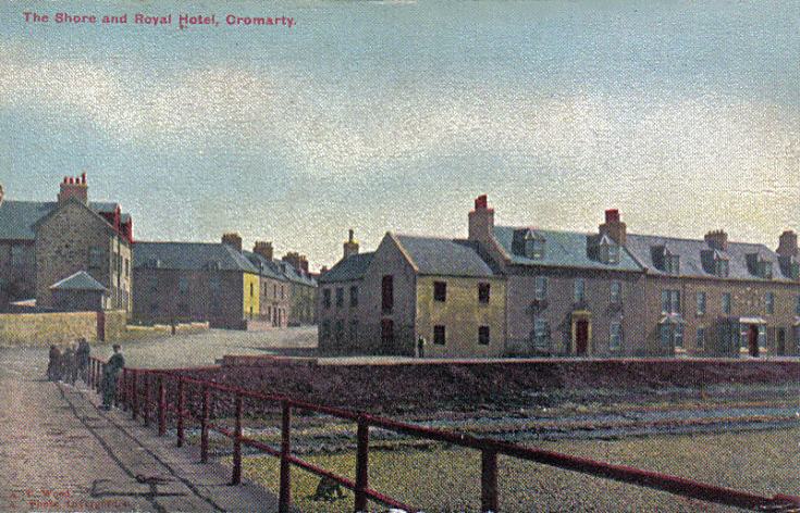 The Shore and Royal Hotel Cromarty