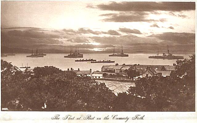 Fleet at Rest in the Cromarty Firth