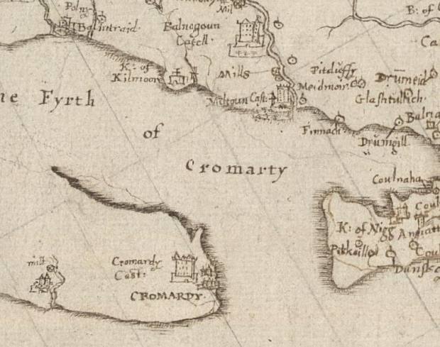 Pont's Map - c1590