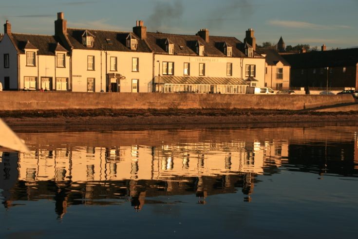 Royal Hotel from the Harbour