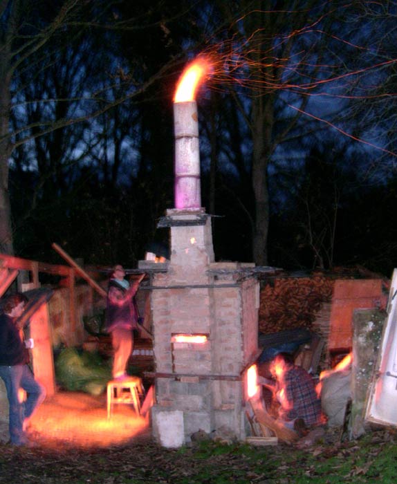 Cromarty Image Library - Wood-fired pottery kiln at the Stables