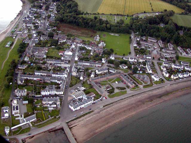 Cromarty from above the Harbour