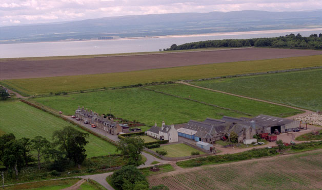 Aerial of Cromarty Mains