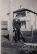Derry Duff outside the White House - c1947