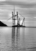 The Crane Barge Rambiz with Wind Turbine No 1