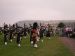 Pipe band on the links
