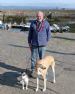 Phoebe and Brandy, with Alan