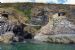 The gun emplacements on the North Sutor, with bridge