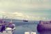 Brittania outside Cromarty Harbour with Queen o' Scots at the Entrance.