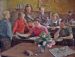 Oil painting done by a teacher at Cromarty School in the 1940s