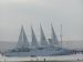 Wind Surf cruise liner passing Cromarty - 2003
