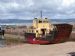 The Ferry, beached for painting - 2003