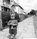 Small boy in Bayview Crescent