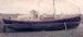 Lifeboat beached for cleaning - c1960