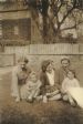 Clements Family in the Garden of Wellington House