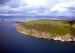 Aerial view of North Sutor from Moray Firth