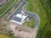 Aerial of working Sewage Plant